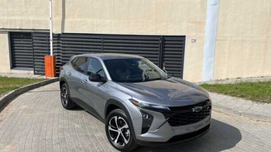 Chevrolet Trax II, 2024, пробег 18400 км