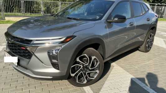 Chevrolet Trax II, 2025, пробег 2400 км