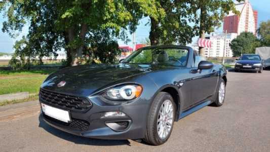 Fiat 124 Spider , 2016, пробег 49984 км