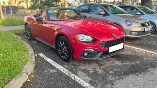 Fiat 124 Spider , 2016, пробег 57000 км