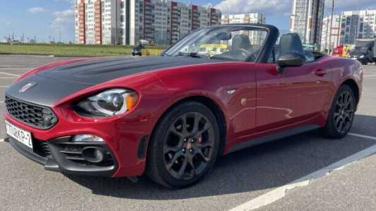 Fiat 124 Spider , 2017, пробег 81000 км