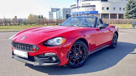 Fiat 124 Spider , 2018, пробег 62300 км