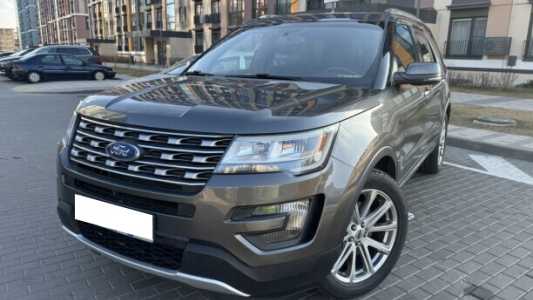 Ford Explorer V 2-й рестайлинг, 2017, пробег 108737 км Ford Explorer V 2-й рестайлинг, 2017, пробег 108737 км
