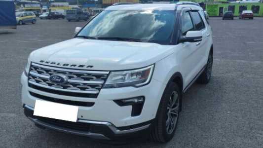 Ford Explorer V  2-й рестайлинг, 2018, пробег 124400 км
