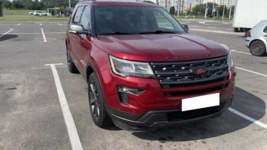 Ford Explorer V 2-й рестайлинг, 2018, пробег 92900 км Ford Explorer V 2-й рестайлинг, 2018, пробег 92900 км