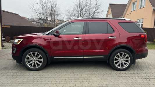 Ford Explorer V Рестайлинг