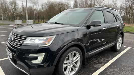 Ford Explorer V Рестайлинг