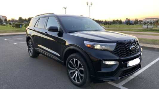 Ford Explorer VI, 2020, пробег 51000 км