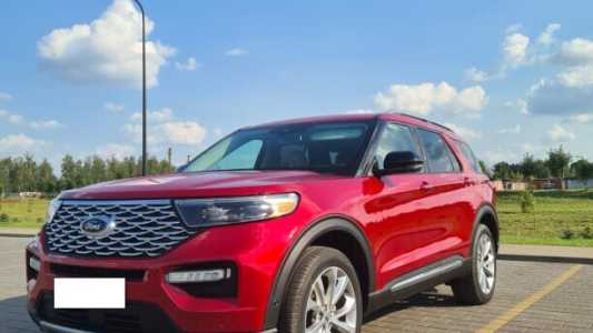 Ford Explorer VI, 2021, пробег 41300 км Ford Explorer VI, 2021, пробег 41300 км