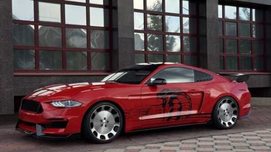 Ford Mustang VI  Рестайлинг, 2022, пробег 8400 км