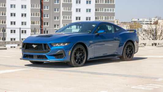Ford Mustang VII, 2023, пробег 572 км