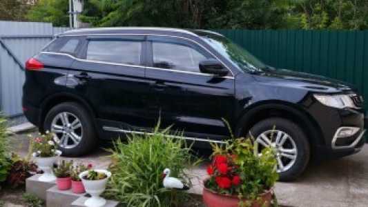 Geely Atlas I, 2017, пробег 98000 км