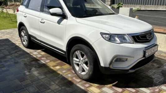 Geely Atlas I, 2018, пробег 98000 км