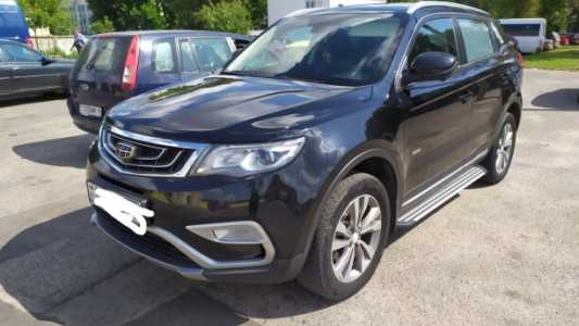 Geely Atlas I, 2019, пробег 119000 км