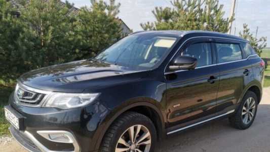 Geely Atlas I, 2019, пробег 124680 км