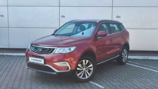 Geely Atlas I, 2019, пробег 126014 км