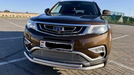 Geely Atlas I, 2019, пробег 128000 км