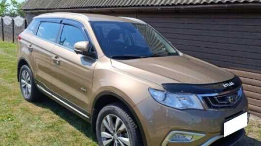 Geely Atlas I, 2019, пробег 40400 км