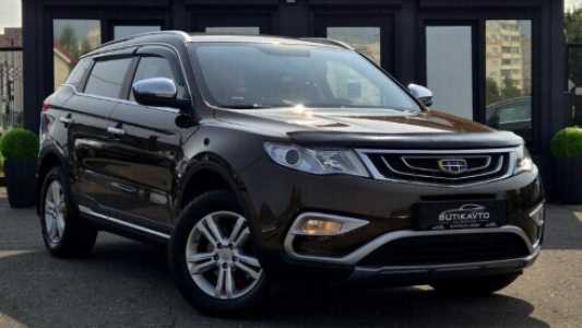 Geely Atlas I, 2019, пробег 57500 км