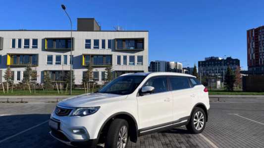 Geely Atlas I, 2019, пробег 61000 км