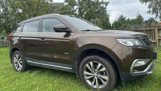 Geely Atlas I, 2019, пробег 70000 км