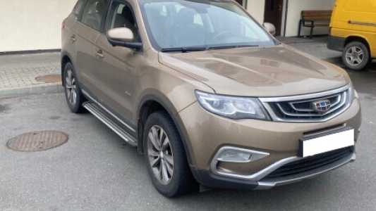 Geely Atlas I, 2019, пробег 82000 км