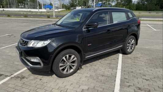 Geely Atlas I, 2019, пробег 88000 км