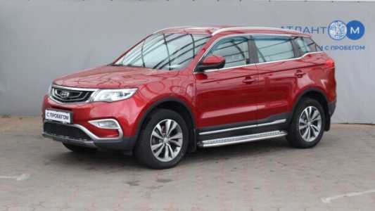 Geely Atlas I, 2019, пробег 88655 км