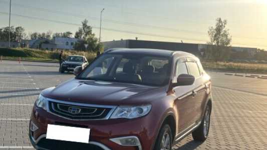 Geely Atlas I, 2019, пробег 93000 км