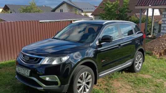 Geely Atlas I, 2019, пробег 99000 км
