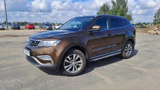 Geely Atlas I, 2020, пробег 112700 км