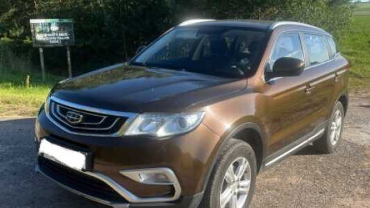 Geely Atlas I, 2020, пробег 52000 км