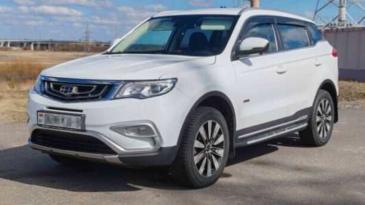 Geely Atlas I, 2020, пробег 55100 км
