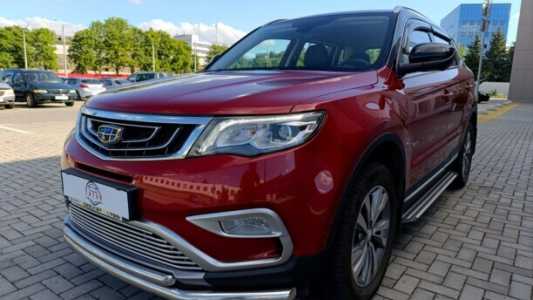 Geely Atlas I, 2020, пробег 55741 км