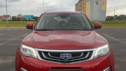Geely Atlas I, 2020, пробег 60000 км