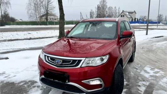 Geely Atlas I, 2020, пробег 65000 км