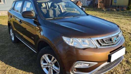 Geely Atlas I, 2020, пробег 79800 км