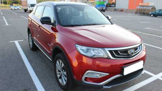 Geely Atlas I, 2020, пробег 86888 км