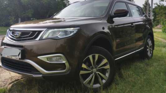 Geely Atlas I, 2021, пробег 39000 км