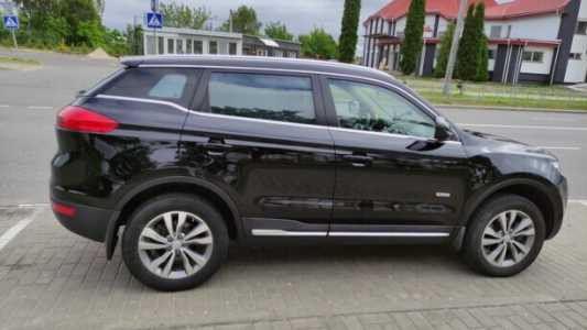 Geely Atlas I, 2021, пробег 40000 км