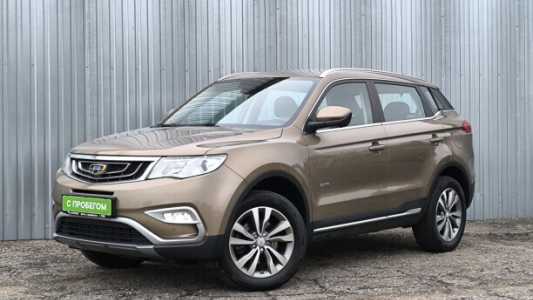 Geely Atlas I, 2021, пробег 58000 км