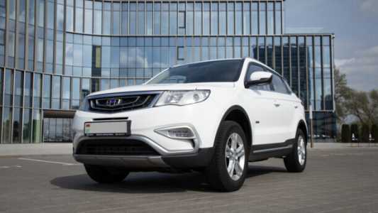 Geely Atlas I, 2022, пробег 85000 км