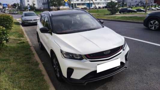 Geely Coolray I, 2020, пробег 101500 км