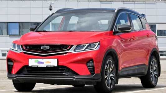 Geely Coolray I, 2020, пробег 115000 км