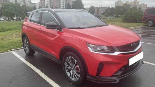 Geely Coolray I, 2020, пробег 31084 км