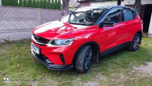 Geely Coolray I, 2020, пробег 48750 км