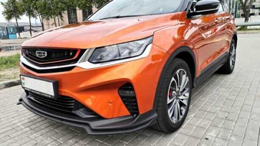 Geely Coolray I, 2020, пробег 61500 км Geely Coolray I, 2020, пробег 61500 км