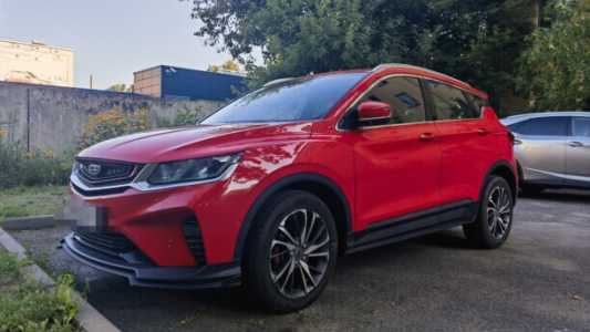 Geely Coolray I, 2020, пробег 64000 км