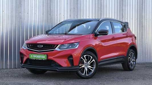 Geely Coolray I, 2020, пробег 87000 км
