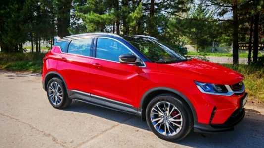 Geely Coolray I, 2023, пробег 57000 км